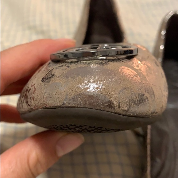 COPY - Tory Burch - Heidi Pewter Ballet Flat - Picture 5 of 7